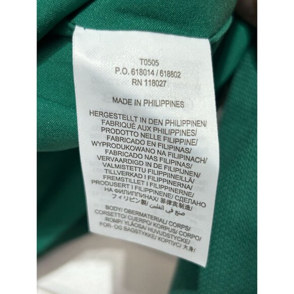 NWT Boden Women's Green Utility Jacket Button Multiple Pockets Size US 10 3223 - Picture 8 of 13